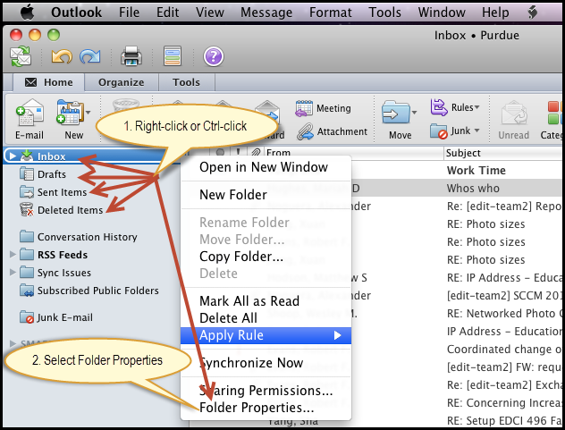 finding outlook temp folder on mac